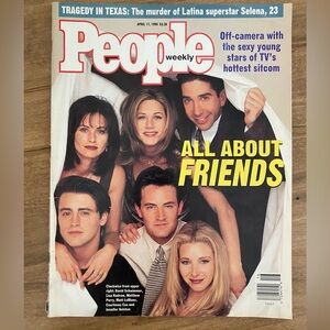 People Weekly Magazine April 17, 1995 Friends Cover and Selena